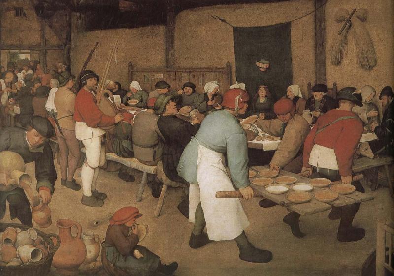 Pieter Bruegel Peasant wedding oil painting image